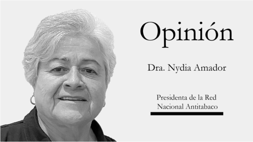 Nydia Amador Presidenta de la Red Nacional Anti tabaco